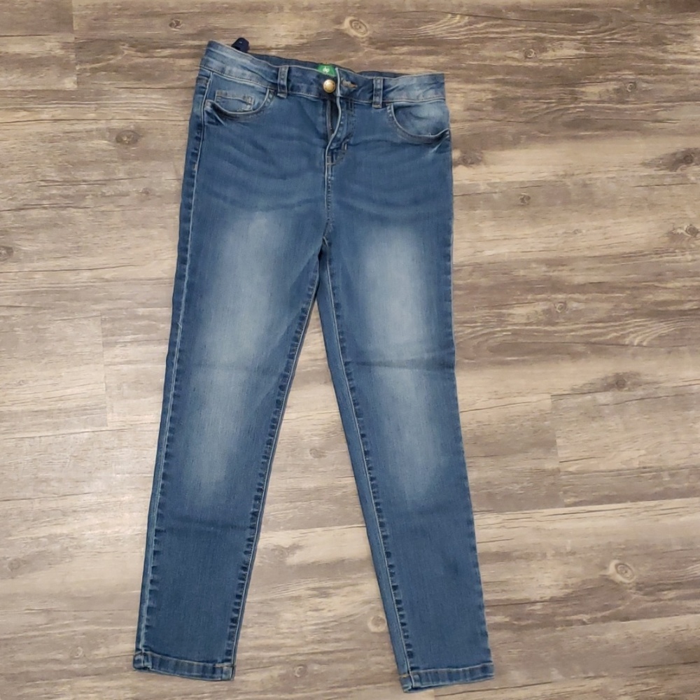 Little girls size 12 skinny jeans